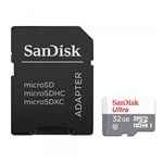 Ficha técnica e caractérísticas do produto Cartao de Memoria 32 Gb Sandisk Ultra Micro Sd Classe 10 80m
