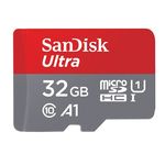 Ficha técnica e caractérísticas do produto Cartão de Memória 32GB Sandisk Ultra Micro SDHC UHS-I 98MB/S SDSQUAR-032G-GN6MA