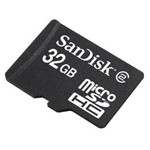 Cartao de Memoria 32gb Sd Micro Sandisk C/ Adapt.