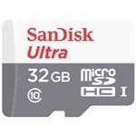 Ficha técnica e caractérísticas do produto Cartão de Memória 32GB Ultra Micro SD Classe 10 SDSQUNS-GN3MA SanDisk