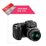 Ficha técnica e caractérísticas do produto Cartão de Memória 32gb Ultra para Câmera Nikon Coolpix L820