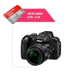Ficha técnica e caractérísticas do produto Cartão de Memória 32gb Ultra para Câmera Nikon Coolpix P610