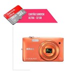 Ficha técnica e caractérísticas do produto Cartão de Memória 32gb Ultra para Câmera Nikon Coolpix S3500