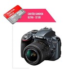 Ficha técnica e caractérísticas do produto Cartão de Memória 32gb Ultra para Câmera Nikon D3300