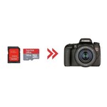 Ficha técnica e caractérísticas do produto Cartão de Memória 32gb Ultra para Canon T6s