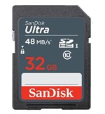 Ficha técnica e caractérísticas do produto Cartão de Memória 32GB Ultra SDHC UHS-I - Sandisk