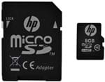 Ficha técnica e caractérísticas do produto Cartão de Memória HP Micro SD 16GB Classe 10 + Adaptador