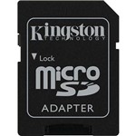 Ficha técnica e caractérísticas do produto Cartão de Memória Kingston 32gb Micro Sd Classe 10