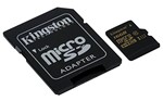 Ficha técnica e caractérísticas do produto Cartao de Memoria Kingston Micro SD - 16 GB - HC - Class 10