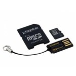 Ficha técnica e caractérísticas do produto Cartão de Memória Kingston Micro SD 8GB Classe 4 com Adaptador SD e Kit Mobility