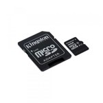 Ficha técnica e caractérísticas do produto Cartão de Memória Kingston Micro SD com Adaptador 16GB KC-C2016-4V - Kingston