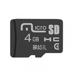Ficha técnica e caractérísticas do produto Cartão de Memória Micro SD 4 Gb MC144 Multilaser