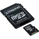 Ficha técnica e caractérísticas do produto Cartão de Memória Micro SD 64GB Class 10 SDCX10/64GB - Kingston