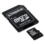 Ficha técnica e caractérísticas do produto Cartão de Memória Micro Sd 8Gb com Adaptador Sd Sdc4/8Gb - Kingston