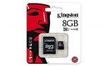 Ficha técnica e caractérísticas do produto Cartão de Memória Micro Sd 8Gb com Adaptador Sdc4-8Gb Kingston