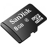 Ficha técnica e caractérísticas do produto Cartão de Memória / MicroSD / Sandisk / 30MB/S / 8GB + Adaptador