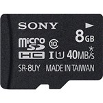 Ficha técnica e caractérísticas do produto Cartão de Memória Micro SD 8GB - Sony