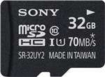 Ficha técnica e caractérísticas do produto Cartão de Memória Micro-sd 32gb Classe 10 - Sr-32uy2a Sony