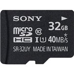 Ficha técnica e caractérísticas do produto Cartão de Memória Micro SD 32GB - Sony