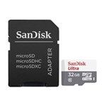 Ficha técnica e caractérísticas do produto Cartao de Memoria Micro Sd 32Gb Ultra + Adaptador Cl10 Sdsqunb-032G-Gn3Ma - Sandisk