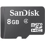 Ficha técnica e caractérísticas do produto Cartão de Memória Micro Sd Sandisk 8gb com Adaptador Sd