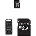 Ficha técnica e caractérísticas do produto Cartão de Memória Micro SDHC 16GB + Kit Conectividade 3 em 1 Classe 10 - Gigastone