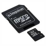 Ficha técnica e caractérísticas do produto Cartão de Memória Micro Sdhc 8gb Adaptador Sd Kingston