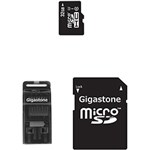 Ficha técnica e caractérísticas do produto Cartão de Memória Micro SDHC 32GB + Kit Conectividade 3 em 1 Classe 10 - Gigastone
