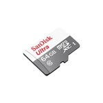 Ficha técnica e caractérísticas do produto Cartão de Memoria MicroSD 64GB Sandisk Ultra 48MB/s