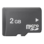 Ficha técnica e caractérísticas do produto Cartão de Memória Microsd 2gb