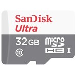 Ficha técnica e caractérísticas do produto Cartão de Memória - Microsdhc - 32Gb - Sandisk - Classe 10 - Sdsquns-032G-Gn3Ma Sandisk