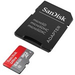 Ficha técnica e caractérísticas do produto Cartão de Memória - Microsdxc - 64gb - Sandisk Ultra - Sdsdquan-064g-G4a