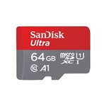 Cartão de Memória - MicroSDXC- 64GB - Sandisk Ultra - SDSQUAR-064G-GN6MA