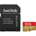 Ficha técnica e caractérísticas do produto Cartão De Memória Microsdxc Sandisk 64gb Extreme Classe 10 U