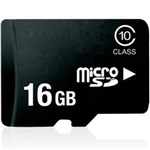 Ficha técnica e caractérísticas do produto Cartão de Memória Multilaser Micro SD 16GB+ Adaptador SD MC110
