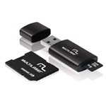 Ficha técnica e caractérísticas do produto Cartão de Memória Multilaser Microsd + Sd + Pen Drive 4gb Kit 3 em 1
