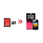 Ficha técnica e caractérísticas do produto Cartão de Memória para Samsung Galaxy Pocket 32gb e Película - Underbody
