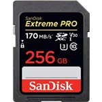 Ficha técnica e caractérísticas do produto Cartão de Memória Sandisk Extreme Pro 256gb 170mb/s