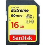 Ficha técnica e caractérísticas do produto Cartão de Memória Sandisk Extreme Sdhc Card 16gb Sdsdxne-016g-Gncin