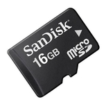 Ficha técnica e caractérísticas do produto Cartão De Memória Sandisk Micro Sd 16Gb Com Adaptador