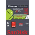 Ficha técnica e caractérísticas do produto Cartão de Memória Sandisk Micro Sd Ultra Adaptador 16gb