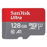 Ficha técnica e caractérísticas do produto Cartao de memoria Sandisk Micro Sdxc Ultra 100mb/s 128gb para celular samsung Galaxy S8 S9