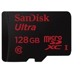 Ficha técnica e caractérísticas do produto Cartão de Memória SanDisk MicroSDHC 128GB Class 10 - Ideal para Android