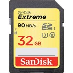 Cartão de Memoria Sandisk SD Extreme 32GB SDSDXVE-032G-GNCIN