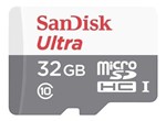 Ficha técnica e caractérísticas do produto Cartão de Memória Sandisk Ultra com Adaptador Sd 32gb