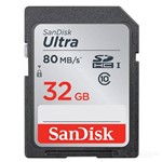 Ficha técnica e caractérísticas do produto Cartão de Memória Sandisk Ultra Microsd 32gb Classe 10 - 40mbps - Sdsdunc