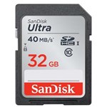 Ficha técnica e caractérísticas do produto Cartão de Memória SanDisk Ultra SDHC UHS-I - 32GB