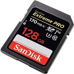 Ficha técnica e caractérísticas do produto Cartão de Memoria SD Extreme Pro 128GB 170MB/s Sandisk