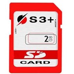 Ficha técnica e caractérísticas do produto Cartão de Memória SD 2GB - S3+