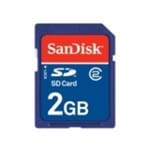 Ficha técnica e caractérísticas do produto Cartão de Memória SD 2GB - SanDisk - SDSDB2048A11